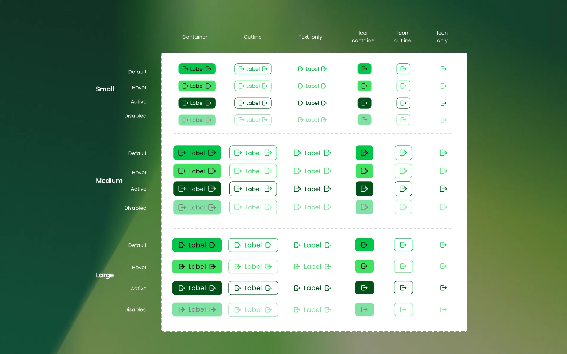 Design System — Componentes e Tokens
