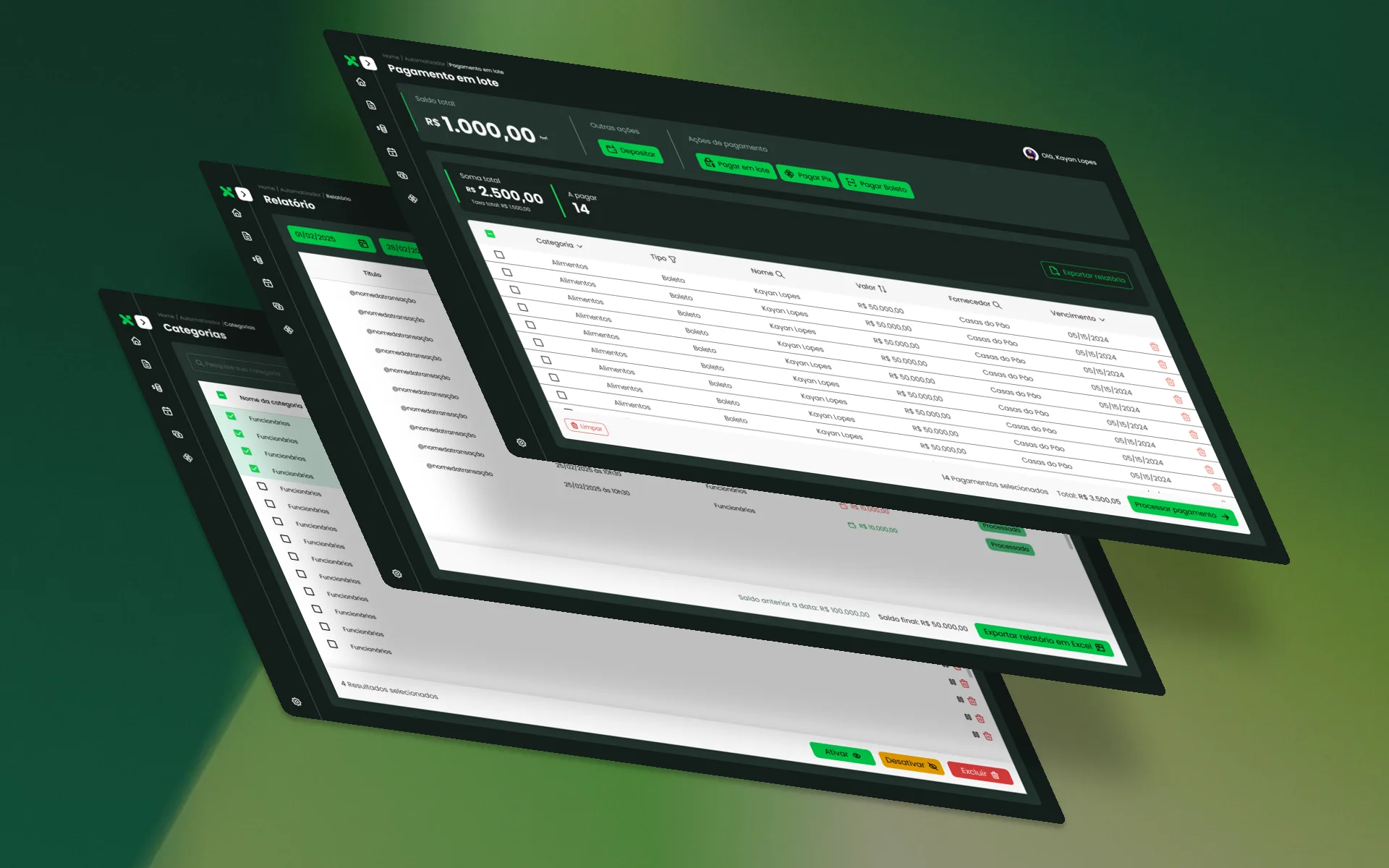 Plataforma de Pagamento WEB